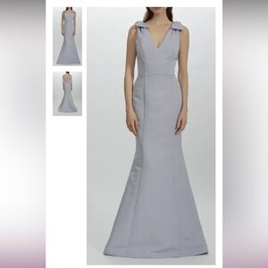Amsale Light Blue Dress